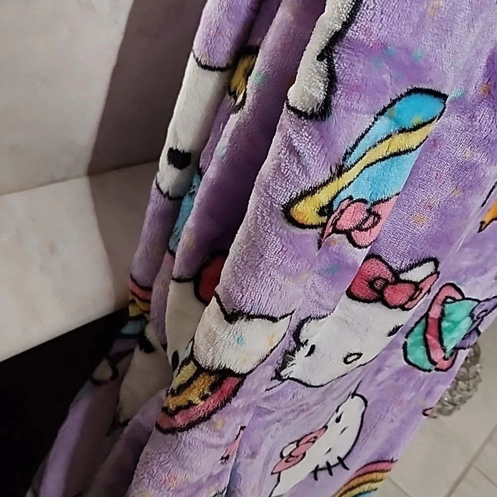 💜 HELLO KITTY PLUSH CLOUD THROW 💜